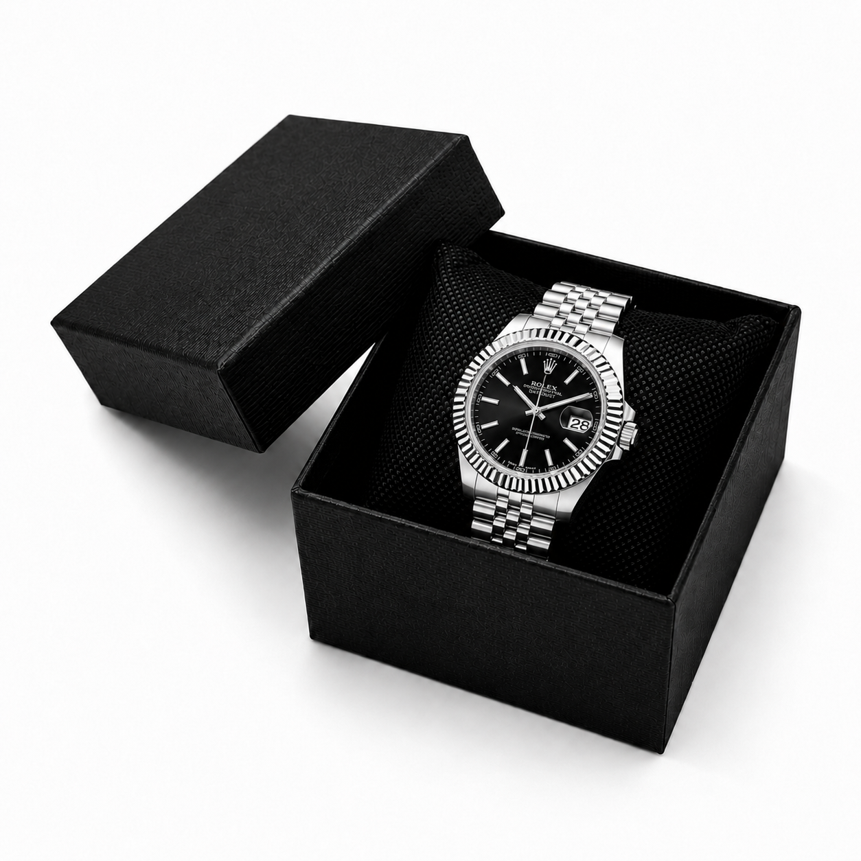 Rolex Datejust Black Edition – Premium Master Quality