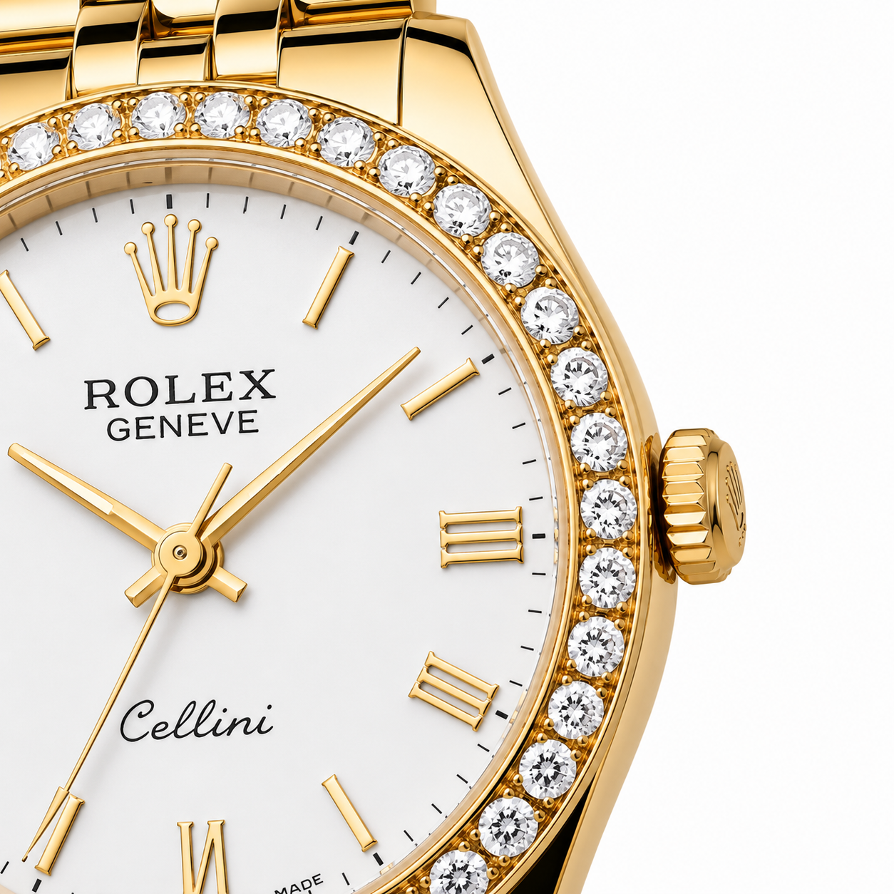 Rolex Cellini Gold Diamond – Master Quality