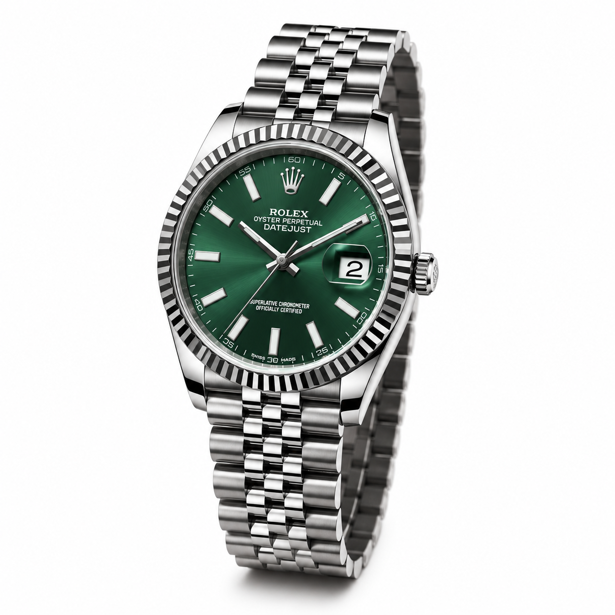Rolex Datejust Green Dial Jubilee – Master Quality