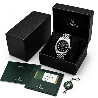 Rolex Datejust Black Edition – Premium Master Quality