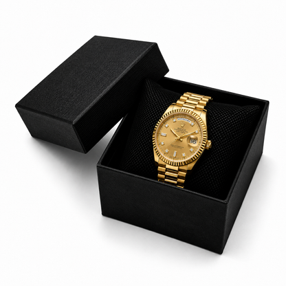 Rolex Day-Date Gold Luxury Watch – Master Quality